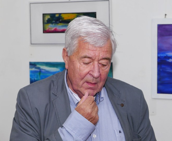Karl Welbers weiß über Poppe Folkerts eine Menge zu berichten Foto: Hans-Peter Schmitz